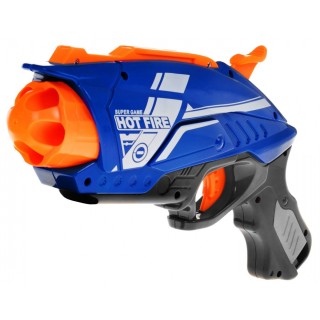 Manualny Pistolet dla dzieci 6+ Blaze Storm Mechanizm sprężynowy + 20 długich Pocisków z pianki