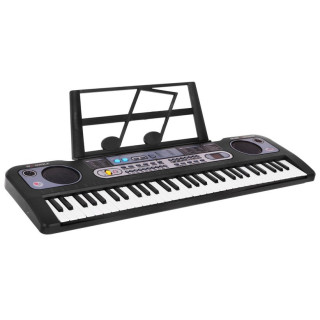 Keyboard dla dzieci 5+ Stojak na nuty Mikrofon + Nagrywanie Radio USB MP3 - model nr 020