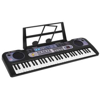 Keyboard dla dzieci 5+ Stojak na nuty Mikrofon + Nagrywanie Radio USB MP3 - model nr 020