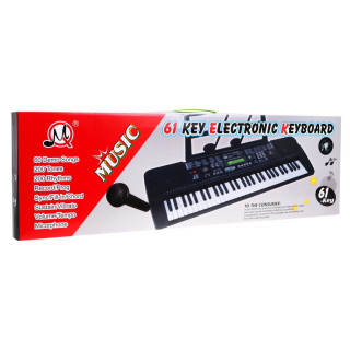 Keyboard z mikrofonem dla dzieci 5+ Taktomierz Radio USB MP3 - model nr 6152