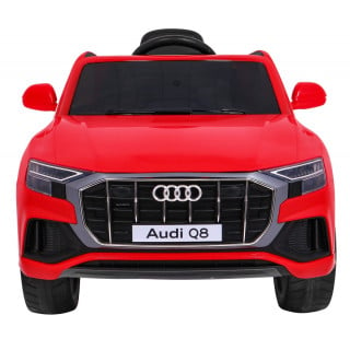 Audi Q8 Lift na akumulator dla dzieci Czerwony + Pilot + EVA + Wolny Start + MP3 USB + LED