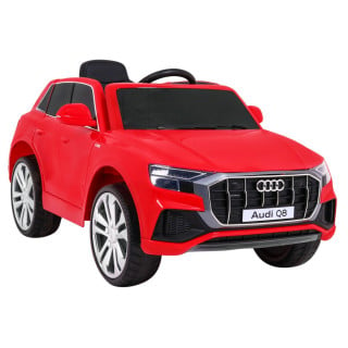 Audi Q8 Lift na akumulator dla dzieci Czerwony + Pilot + EVA + Wolny Start + MP3 USB + LED