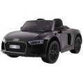 Audi R8 Spyder na akumulator Lakier Czarny + Pilot + EVA + Wolny Start + Radio MP3 + LED