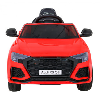 Audi RS Q8 Autko na akumulator Czerwony + Pilot + Wolny Start + EVA + LED + MP3 USB