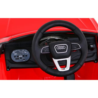 Audi RS Q8 Autko na akumulator Czerwony + Pilot + Wolny Start + EVA + LED + MP3 USB