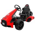 Gokart na akumulator Bolid XR-1 dla dzieci Czerwony + Regulowana kierownica + Profilowane siedzenie