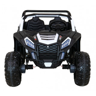 Buggy ATV Racing dla 2 dzieci Biały + Napęd 4x4 + Pilot + Wolny Start + MP3 LED