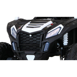 Buggy ATV Racing dla 2 dzieci Biały + Napęd 4x4 + Pilot + Wolny Start + MP3 LED