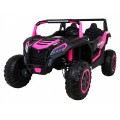 Buggy ATV Racing dla 2 dzieci Różowy + Napęd 4x4 + Pilot + Wolny Start + MP3 LED