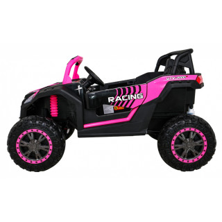 Buggy ATV Racing dla 2 dzieci Różowy + Napęd 4x4 + Pilot + Wolny Start + MP3 LED