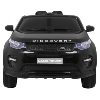 Land Rover Discovery dla dzieci Czarny + Pilot + 5-pkt pasy + Regulacja siedzenia + EVA + MP3 LED