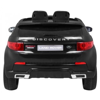 Land Rover Discovery dla dzieci Czarny + Pilot + 5-pkt pasy + Regulacja siedzenia + EVA + MP3 LED