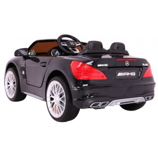 Mercedes AMG SL65 dla dzieci Czarny + Pilot + Bagażnik + Regulacja siedzenia + MP3 LED + Wolny Start