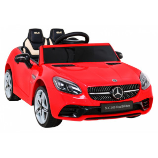 Mercedes Benz SLC300 Auto na akumulator dla dzieci Czerwony + Dźwięki MP3 Światła + Pilot + Wolny Start