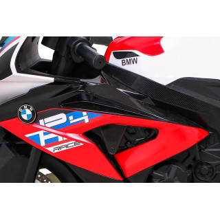 Motor BMW HP4 na akumulator dla dzieci Czerwony + Pomocnicze kółka + Wolny Start + EVA + MP3 LED