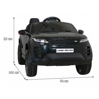 Range Rover Evoque na akumulator dla dzieci Czarny + Pilot + Wolny Start + MP3 LED