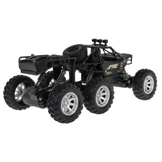 Metalowy crawler Rock Explorer 4x4 dla dzieci 8+ Zdalnie sterowany 1:18 Gumowe 6 kół