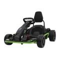 Gokart Fast 3 Drift na akumulator dla dzieci Czarny + Funkcja driftu + Silniki 2x150W + Radio LED + Pasy