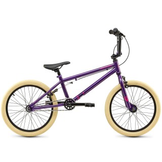 Dviratis S'COOL XtriX 40 1-speed BMX 20" Chromoly purple-fuchsia