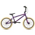 Dviratis S'COOL XtriX 40 1-speed BMX 20" Chromoly purple-fuchsia