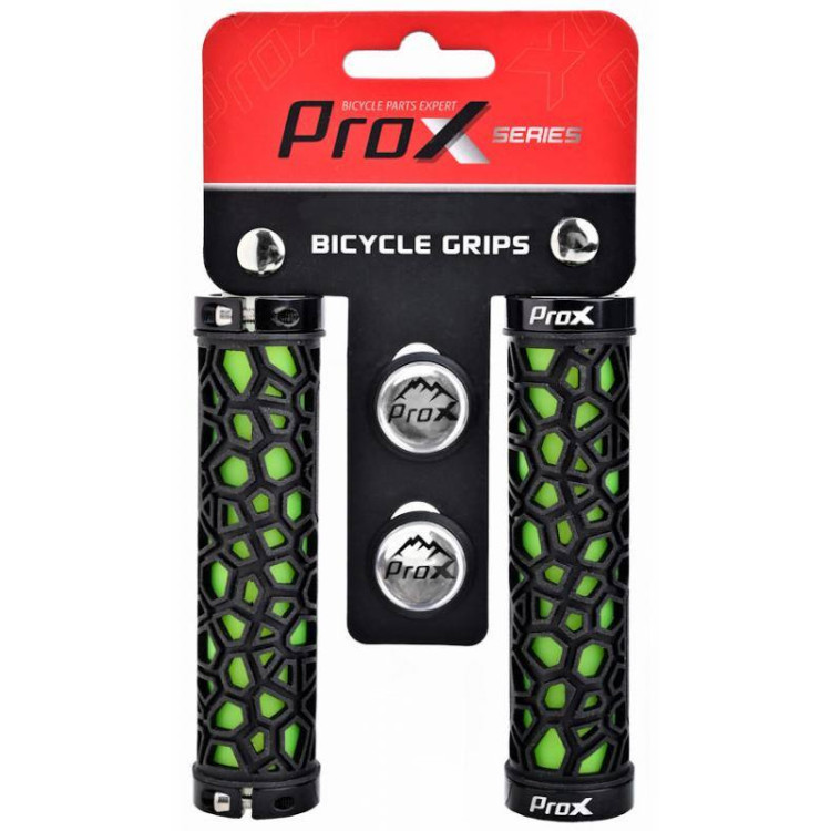 Vairo rankenėlės ProX GP-53 130mm Lock-on green-black