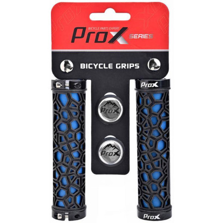 Vairo rankenėlės ProX GP-53 130mm Lock-on blue-black