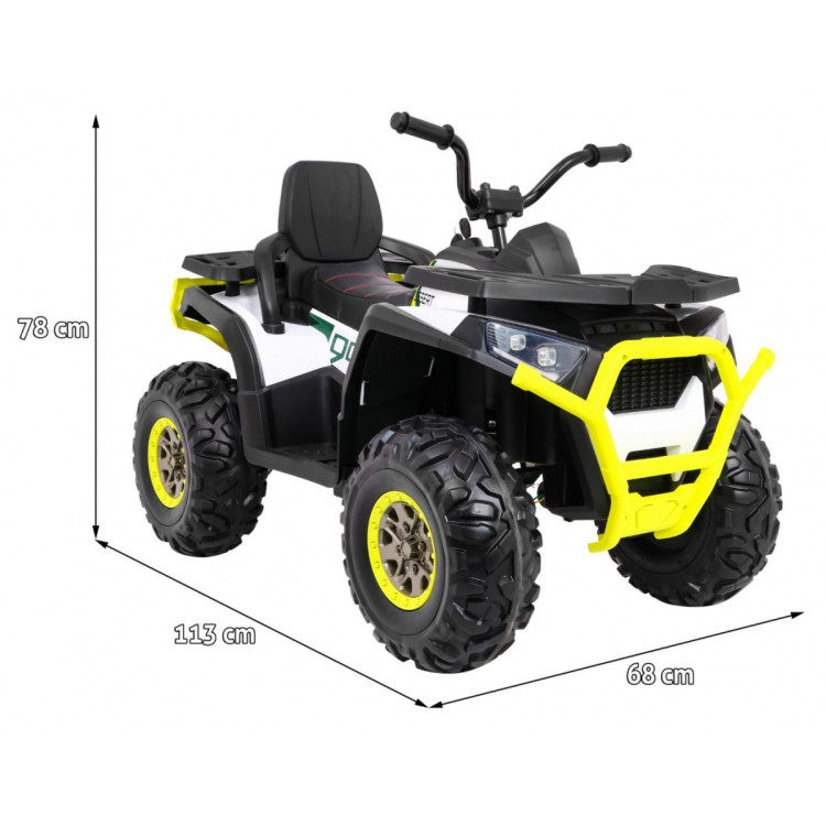 Quad ATV Desert White