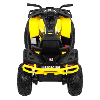 Quad Vehicle ATV Desert Yellow