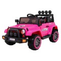 Full Time 4WD Pink Off-Road Vehicle