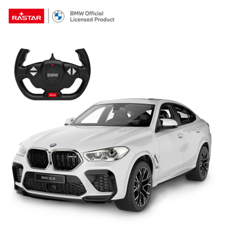 Car R/C BMW X6 M 1:14 RASTAR White