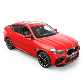 Car R/C BMW X6 M 1:14 RASTAR Red