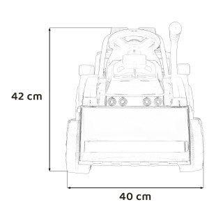 Vehicle Excavator Tractor G320 Blue