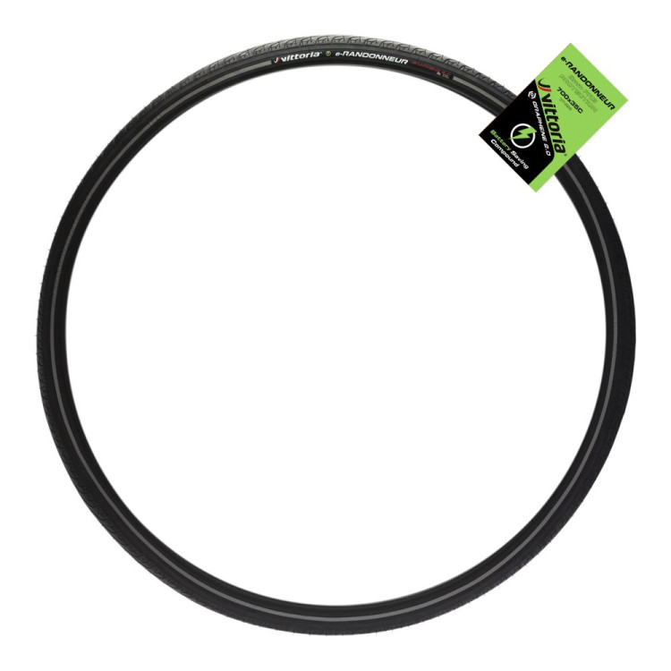 Padanga 28" Vittoria e-Randonneur Rigid 700x40c / 42-622 black