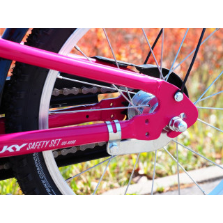 Dviratis PUKY CYKE 16-1 Alu berry-white