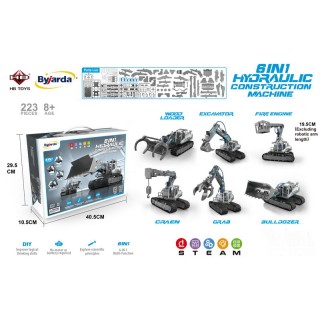 Set of Vehicles to Assemble 6in1 223el.