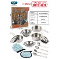 Set of Metal Pots + Accessories 13pcs.