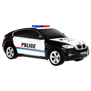 1:24 R/C Licensed police car Bmw X 6 Black Police