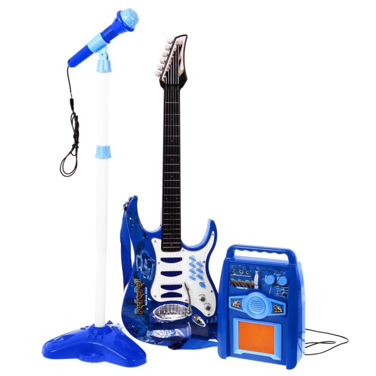 Electric Guitar Amplifier Blue