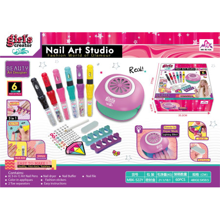 Nail Art Set + Accessories