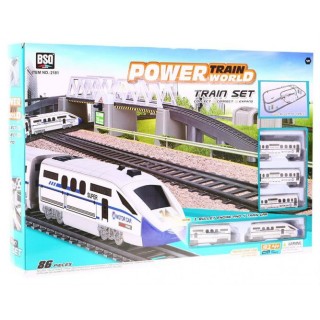 A huge Queue Train Tracks 914 cm