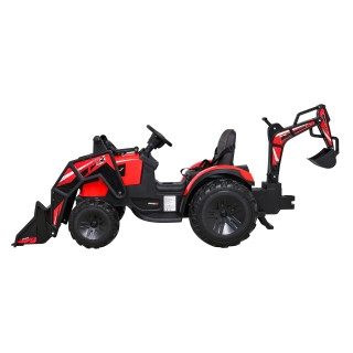 Buggy Tractor With Trailer 720-T Red