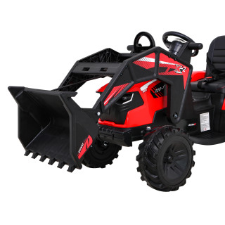 Buggy Tractor With Trailer 720-T Red