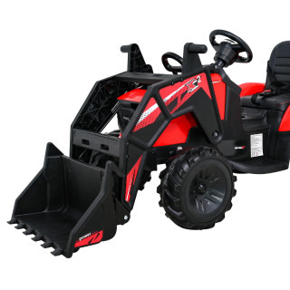 Buggy Tractor With Trailer 720-T Red