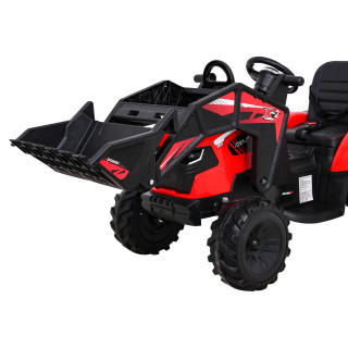 Buggy Tractor With Trailer 720-T Red