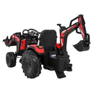 Buggy Tractor With Trailer 720-T Red