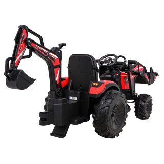 Buggy Tractor With Trailer 720-T Red