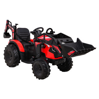 Buggy Tractor With Trailer 720-T Red