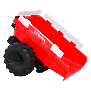 Buggy Tractor With Trailer 720-T Red