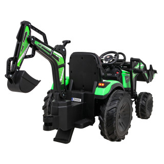 Buggy Tractor With Trailer 720-T Green