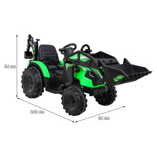 Buggy Tractor With Trailer 720-T Green